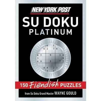 New York Post Platinum Su Doku - by  Wayne Gould (Paperback)