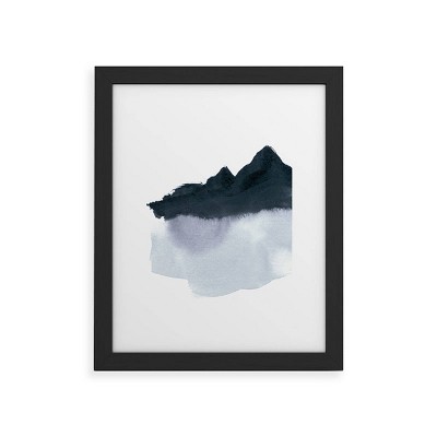 Deny Designs Iris Lehnhardt Mountainscape Minimal Art Print