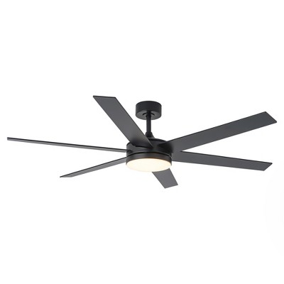 VACZON 60" Modern Smart LED Ceiling Fan with Remote and Lights