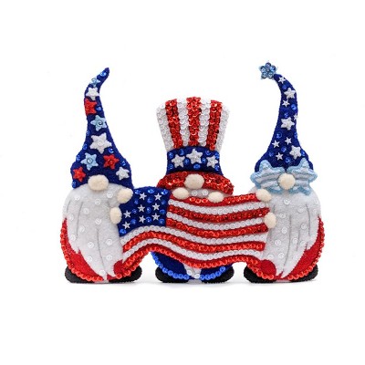 THE MANTEL SERIES | MerryStockings Patriotic Gnomes