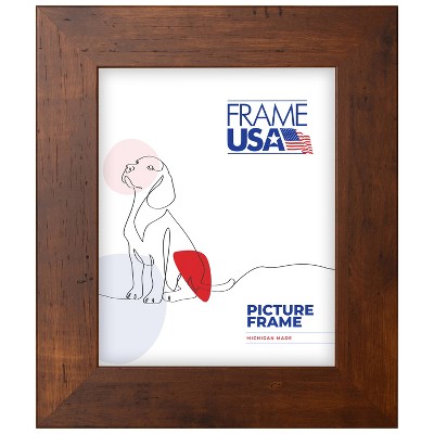 Honey - Wide Brown Single Image Picture Frame
