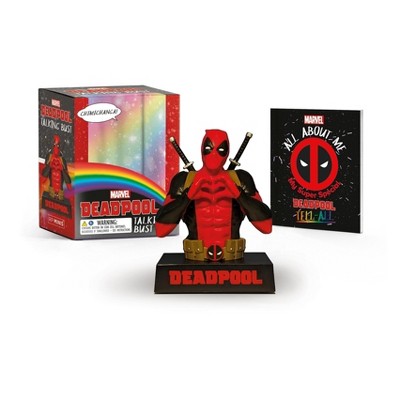 Marvel: Deadpool Talking Bust - (Rp Minis) by  Robert K Elder (Mixed Media Product)