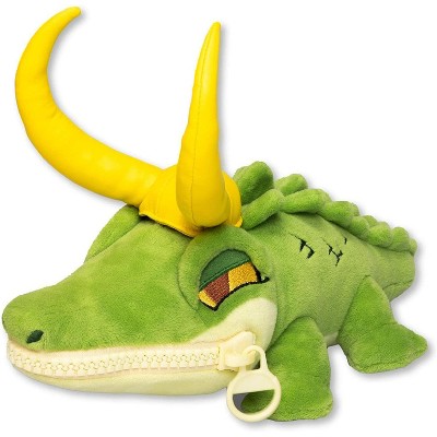Quantum Mechanix Marvel Loki Alligator 12 Inch Zippermouth Plush