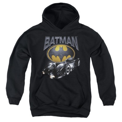 Boys’ The Flash Batman Batmobile Hooded Sweatshirt