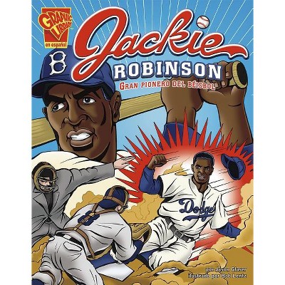 Jackie Robinson - (Biografias Graficas) by  Jason Glaser (Paperback)