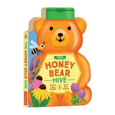The Honey Bear Hive Shaped Board Book - by  Mudpuppy & Jilanne Hoffmann