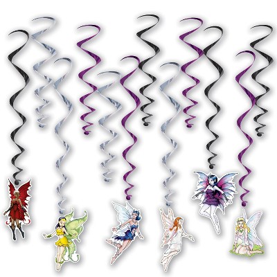 Beistle Fairy Whirls, 17"-32", (24/Pkg) Multicolored
