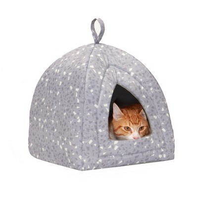 FurHaven Fleece Pet Tent Cat Bed