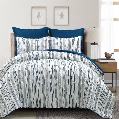 Lush Décor 5pc Ravello Pintuck Comforter Set