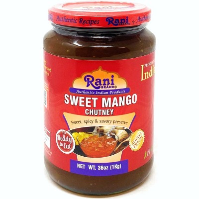 Sweet Mango Chutney (Indian Preserve) - Rani Brand Authentic Indian Products