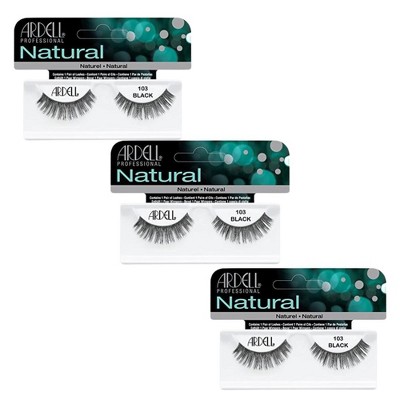 Ardell Fashion Lashes - 103 Black - (3-pack)