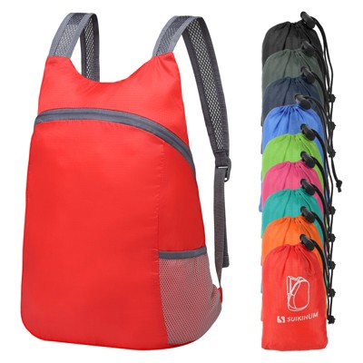 Unique Bargains Camping Cycling Outdoor Ultra Lightweight Foldable Water-Repellent Backpack 20L