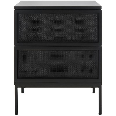 Zadie 2 Drawer Rattan Nightstand - NST5007 - Safavieh