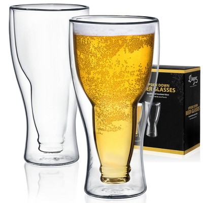 Dragon Glassware 13.5 oz "Upside Down" Beer Glasses