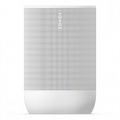 Sonos Move 2 Portable Smart Speaker with 24-Hour Battery Life, Bluetooth, and Wi-Fi (White)