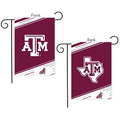 Texas A&M University NCAA Licensed Double-Sided Garden Flag 12" x 18" Briarwood Lane