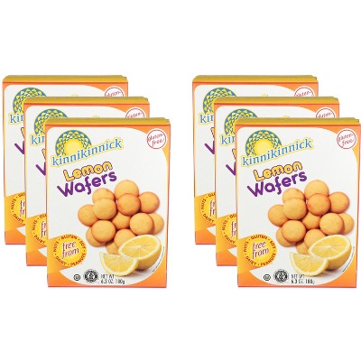 Kinnikinnick Wafers Lemon - Case of 6 - 6.3 OZ