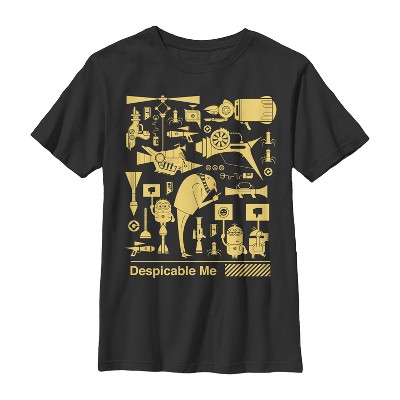 Boy's Despicable Me 3 Minion Worker Strike T-Shirt