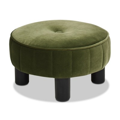 Jennifer Taylor Home Riley 16 inch Round Footstool Ottoman