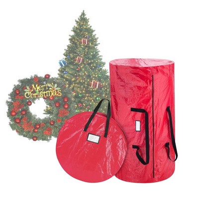 Elf Stor Christmas Tree and Wreath Storage Bag