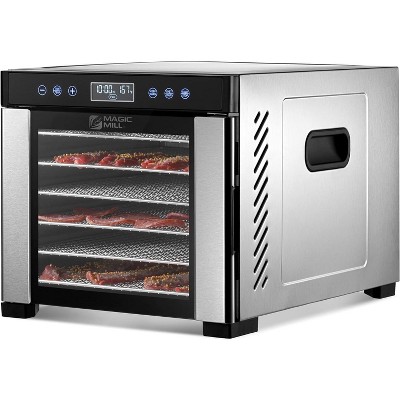 Magic Mill Pro 7 XL-Tray Stainless Steel Food, Herb, Fruit & Jerky Dehydrator Machine