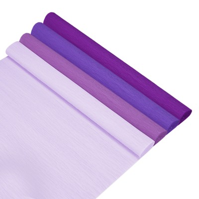 Unique Bargains Durable Soft Flexible Thickened Crepe Paper 4 Pcs
