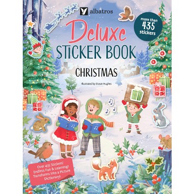 Deluxe Sticker Book: Christmas - (Deluxe Sticker Books) by  Joli Hannah (Paperback)
