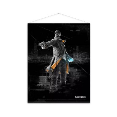 Gaya Entertainment Watch Dogs 39"x28" Wall Scroll "Aiden Pearce"