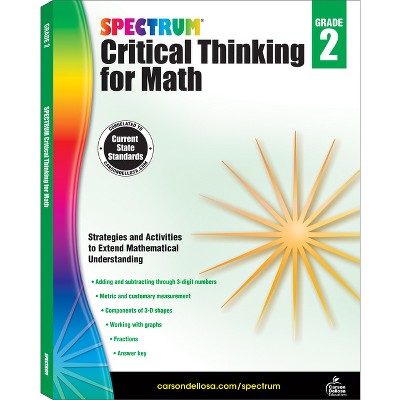 Spectrum Critical Thinking for Math, Grade 2 - (Paperback)