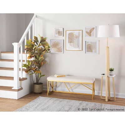 Folia 44" Bench - LumiSource
