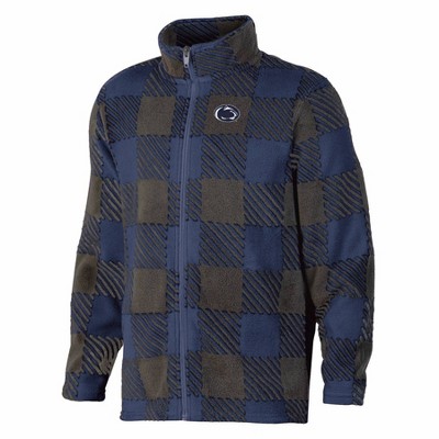 NCAA Penn State Nittany Lions Boys' Buffalo Checkered Fleece T-Shirt