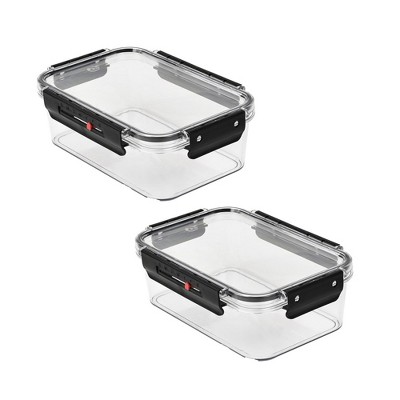 SharpChef Airtight Food Storage Container with Easy locking lids, Date Indicator, Leakproof,BPA-Free (0.45L)