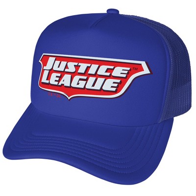 Justice League Logo Foam Trucker Cap Royal
