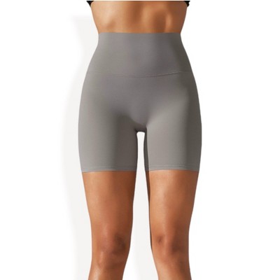 Anna-Kaci Active Women's High Waist Seamless Biker Shorts with Compression Fit