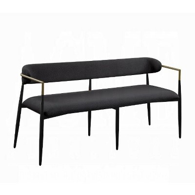 TiramisuBest Modern Lift Top Storage Bench with Pull-out Bed 1pc Dark Blue Velvet Tufted Solid Wood Furniture--Dark Blue