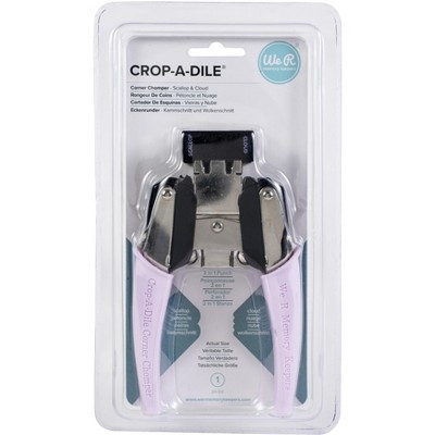 Crop-A-Dile Retro Corner Chomper Tool-Scallop & Cloud