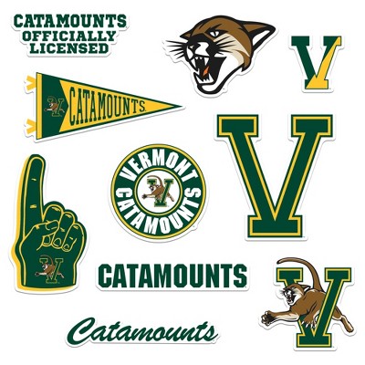 University of Vermont 9ct Vinyl Large Deluxe Stickers Variety Pack