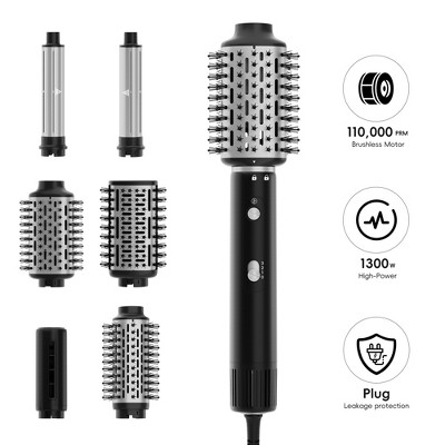 NICEBAY Hair Dryer Brush, Hot Air Styler with 110000RPM Brushless Motor, Blow Dryer Brush for Fast Drying Curling Volumizing Straightening Styling