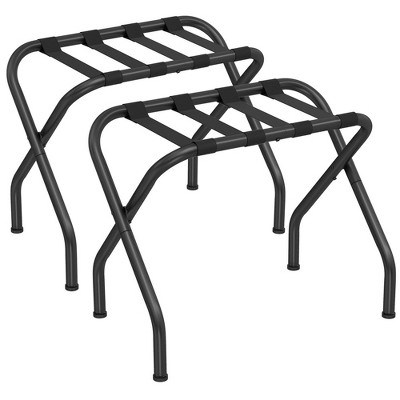 SONGMICS Luggage Rack for Guest Room Suitcase Stands Holds up to 110 lb