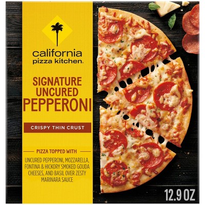 California Pizza Kitchen Thin Crust Signature Frozen Pepperoni Pizza - 12.9oz