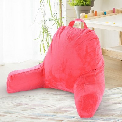 Cheer Collection Kids Plush Reading & Gaming Pillow with Armrest