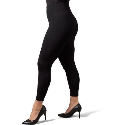 Memoi Women's Thin Ribbed High Waist Seamless Leggings