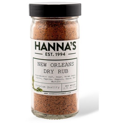 New Orleans Dry Rub, Hanna's Gourmet