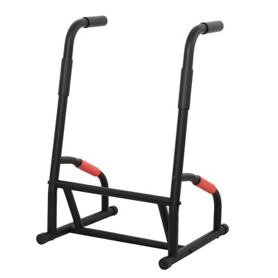 Sunny Health & Fitness Multifunction Dip Station Strength Bar