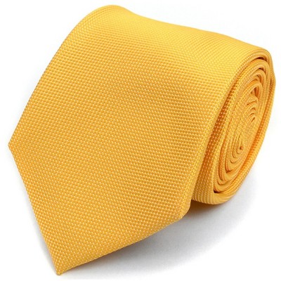 Boy's Solid Color Microfiber Poly Woven 2.5 Inch Wide And 49 Inch Long Necktie
