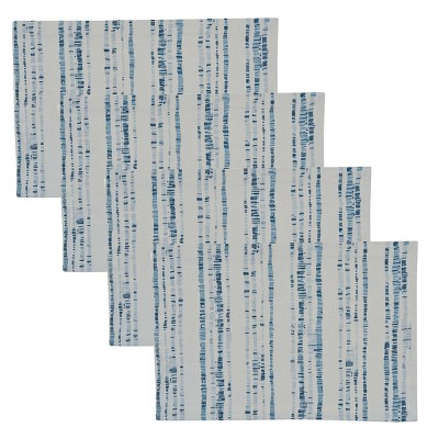 Split P Darra Blue Printed Placemat Set of 4