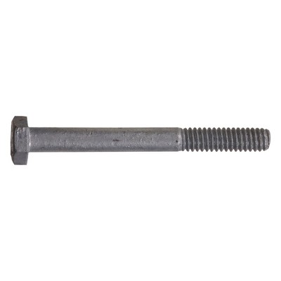 Hillman Fasteners Galvanized 3/8 x 5 Inches Hex Bolts, Ideal for Fastening Wood to Wood, Metal to Metal, or Wood to Metal Applications, (50 Pack)