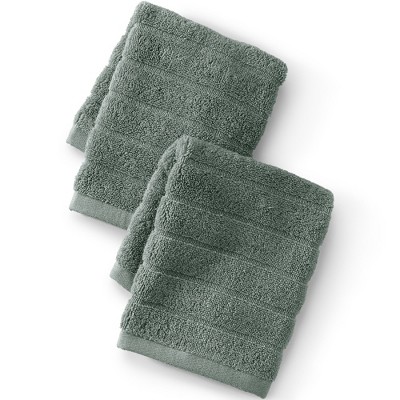 Lands' End Organic Cotton Rib Towel Set