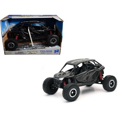Polaris RZR Pro R UTV Stealth Black "Xtreme Off-Road" Series 1/18 Diecast Model by New Ray