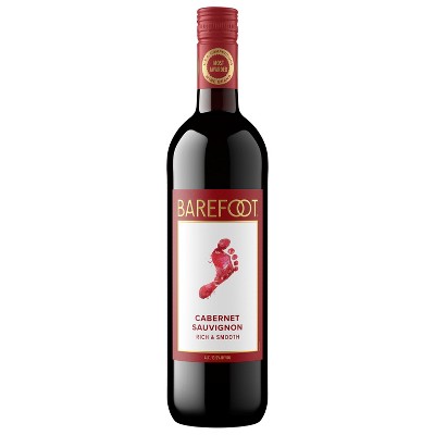 Barefoot Cellars Cabernet Sauvignon Red Wine - 750ml Bottle